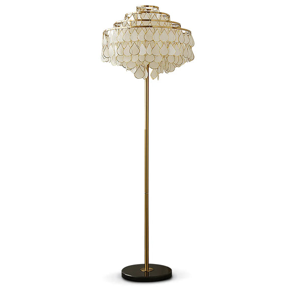 Vivant Shell Floor Lamp – Shell Floor Lamp | Malane Lighting