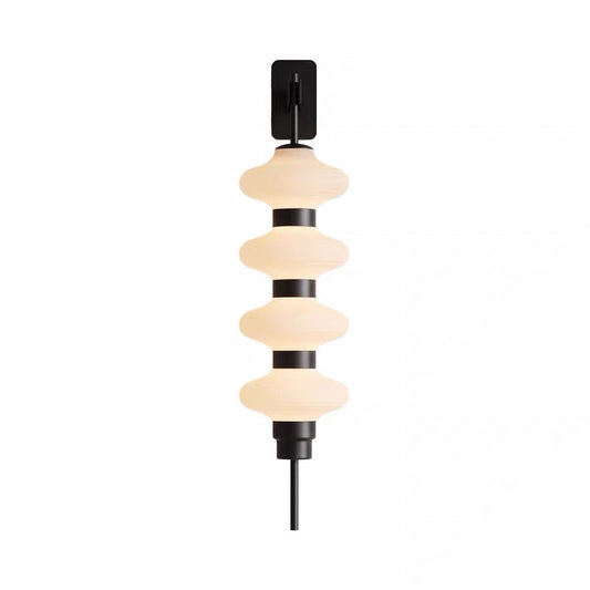 Stacked Glass Wall Sconce