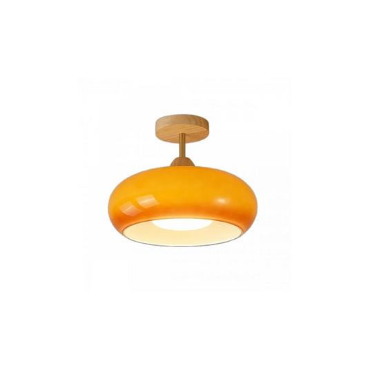 Retro Bauhaus Glass Ceiling Lamp S87