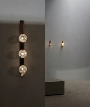 Bolla Bubble Glass Wall Sconce