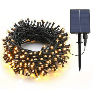 Outdoor LED Fairy Lights, Connectable, Dark Green Cable