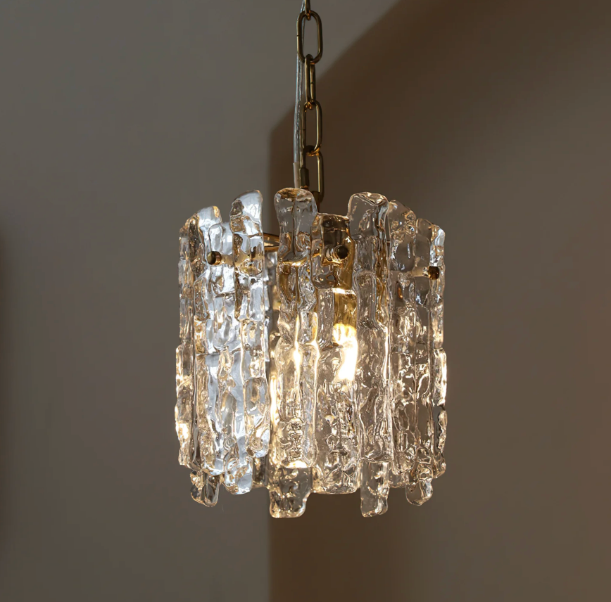 Ice Glass Chandelier