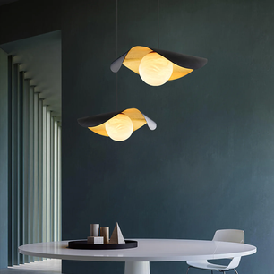 Curved Shell Pendant Light