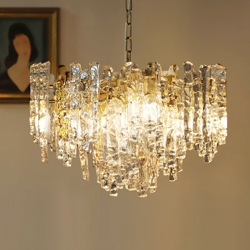 Ice Glass Chandelier