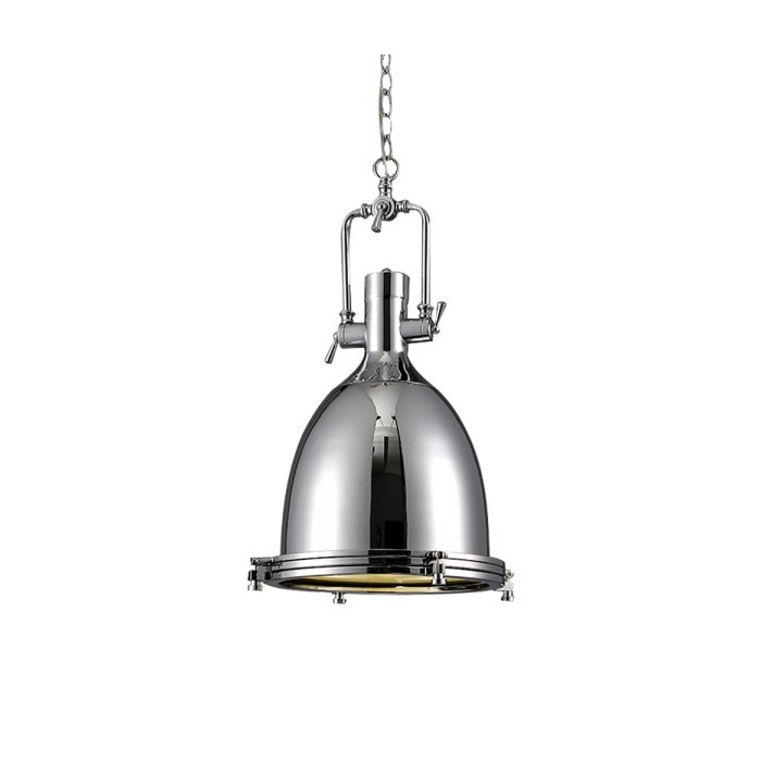 Industrial Nautical Dome Pendant Light