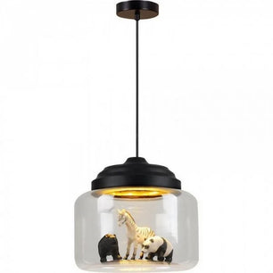 Creative Little Zoo Glass Pendant Light S91