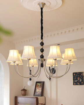 Orchid Fabric Chandelier