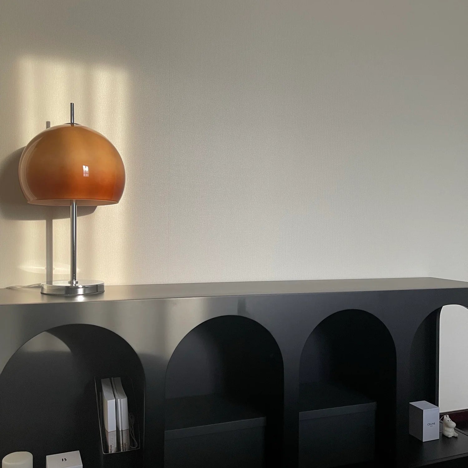 Mushroom Brown Table Lamp