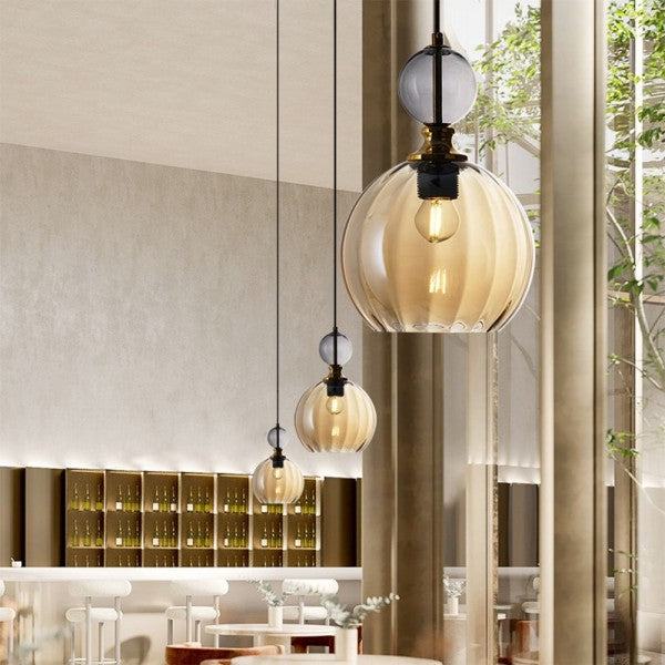 Vintage Colorful Glass Pendant Light S138