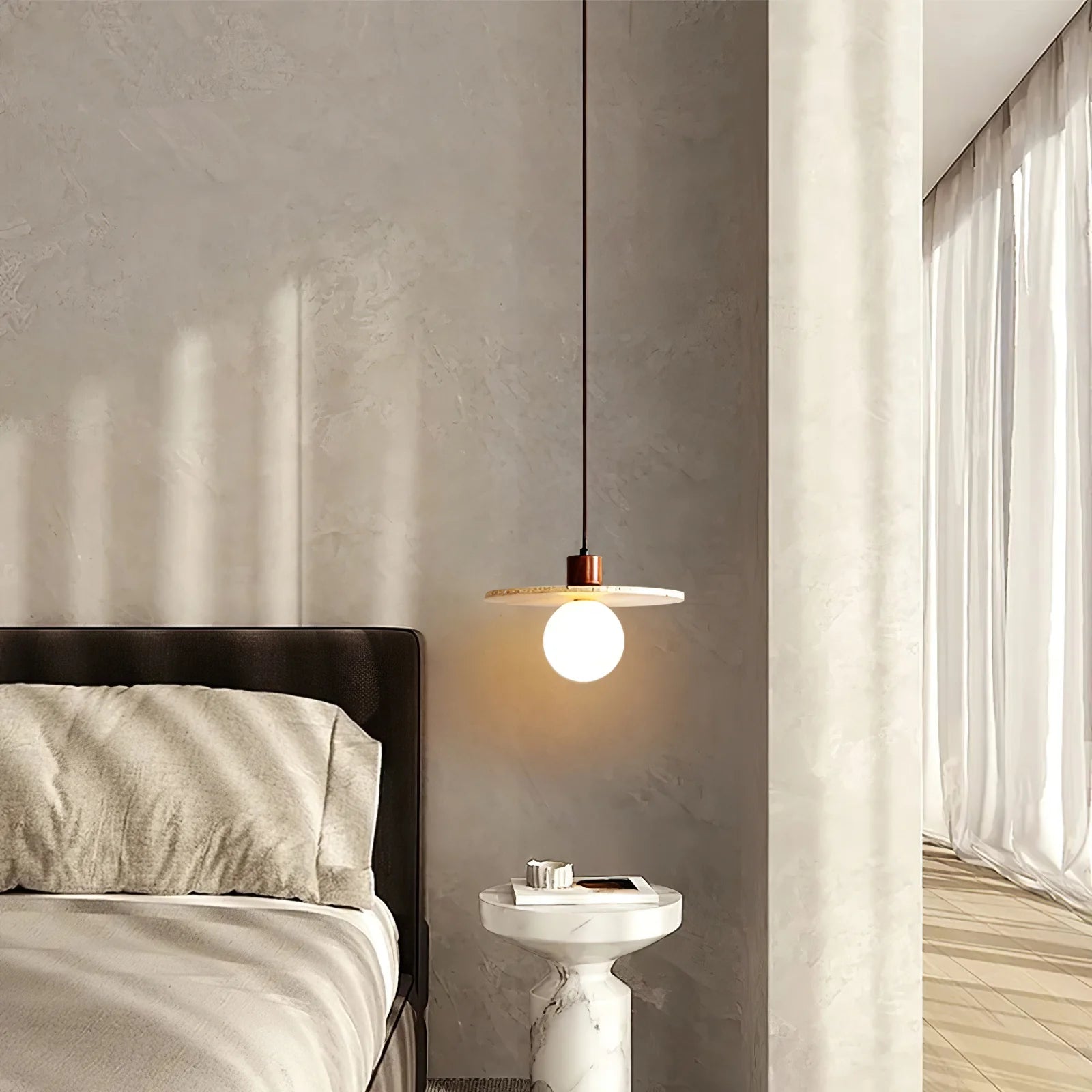 Travertine Pendant Lamp