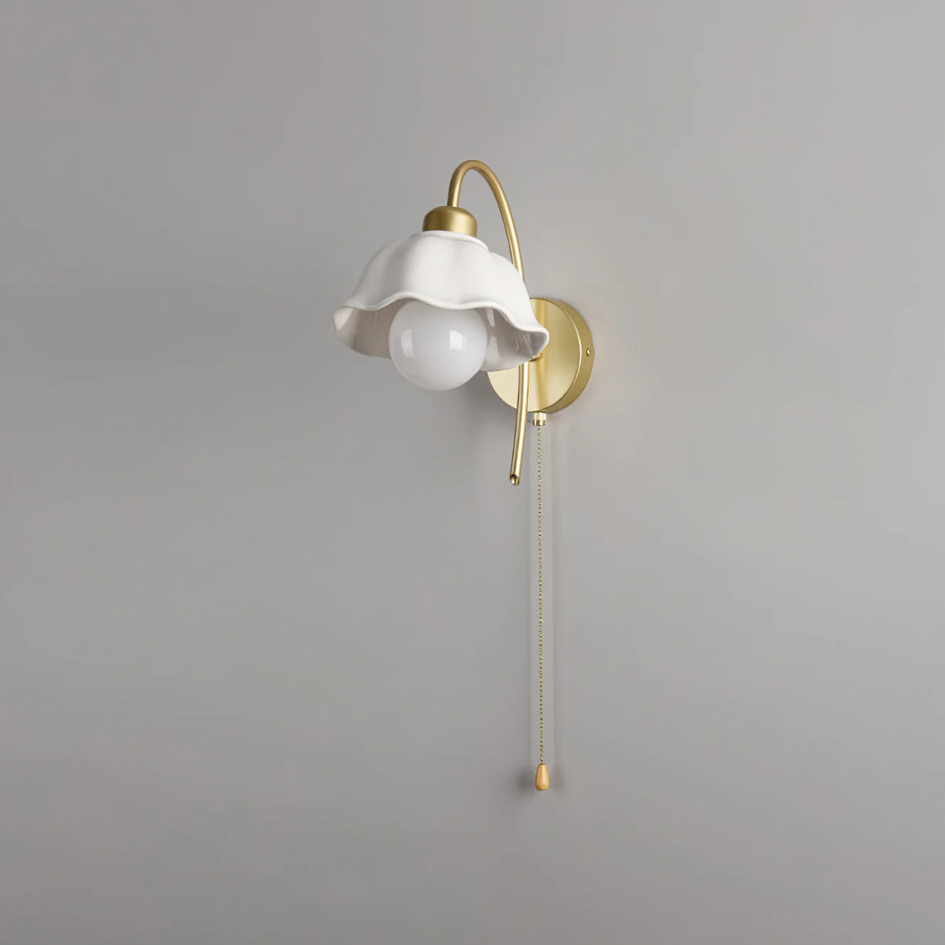 Flower Ceramic Wall Lamp