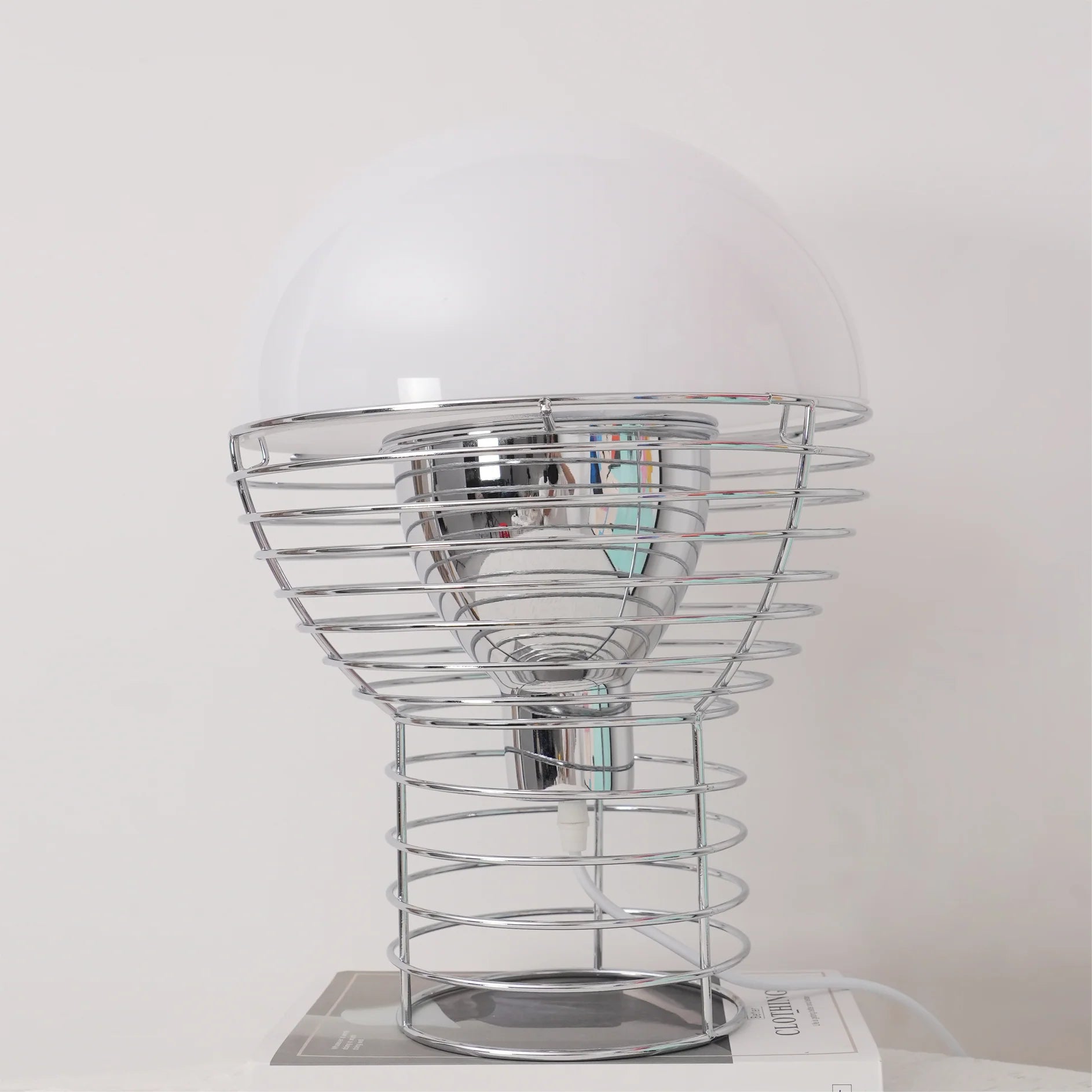 Wire Table Lamp