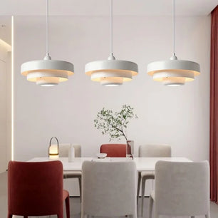 Triple Layer Disc Macaron Cake Pendant Lamp S103