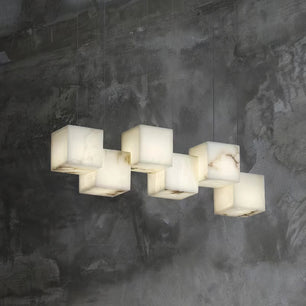 Marble Box Chandelier