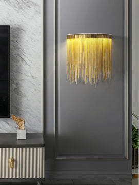 Cadena Tassel Wall Lamp