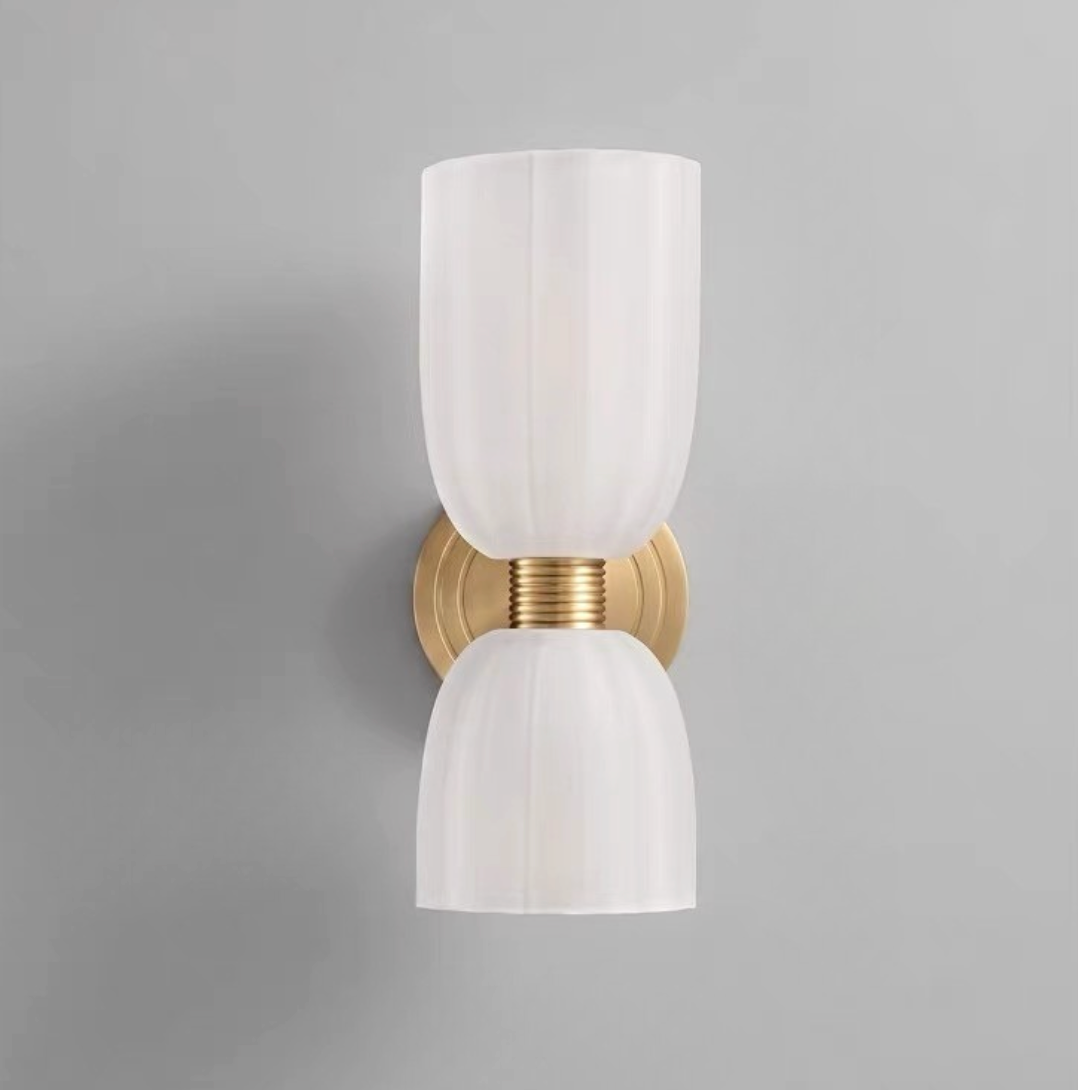 Tulipano Up Down Glass Wall Sconce