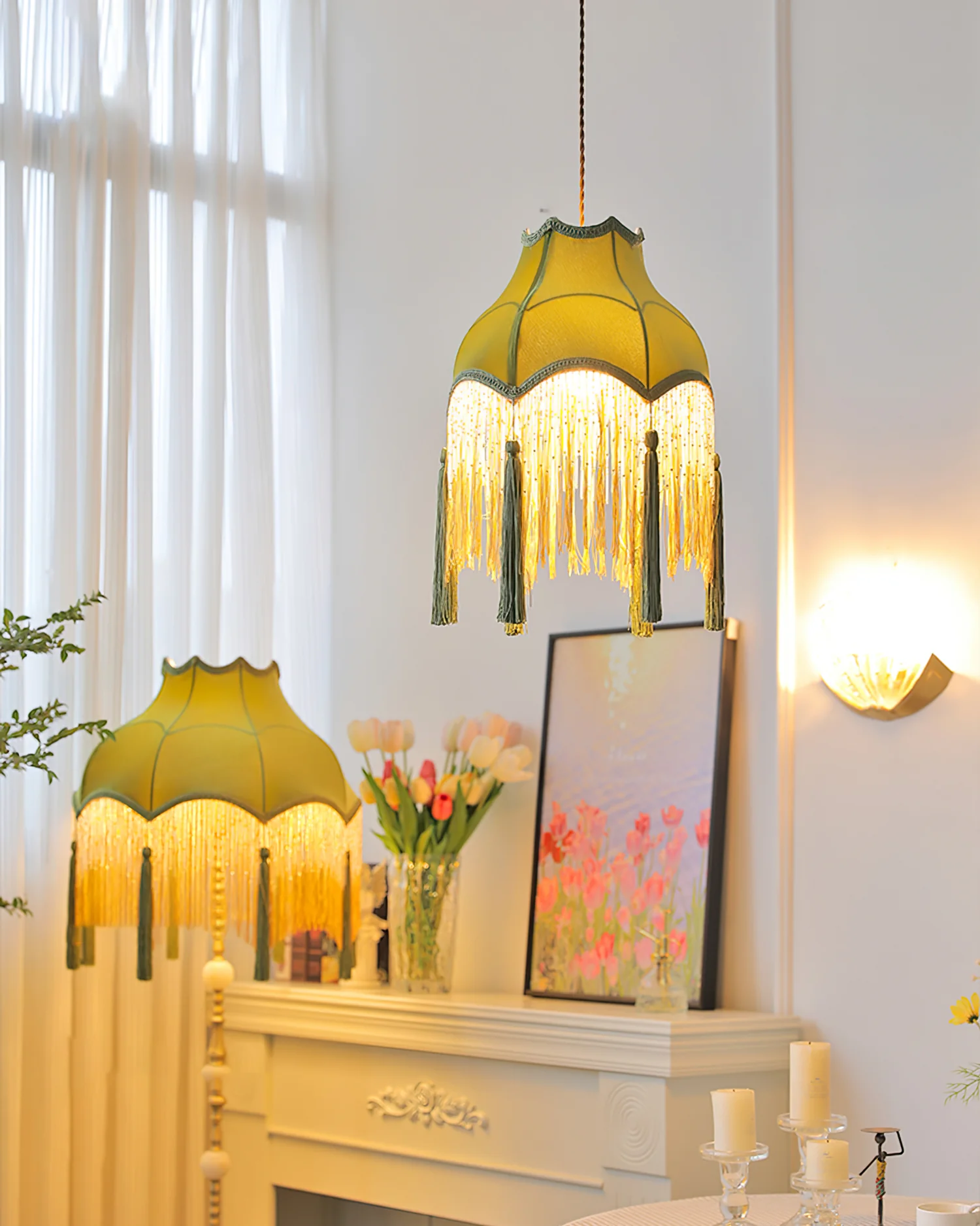 Hadley Fabric Pendant Lamp