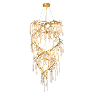 Spiral Branches Chandelier