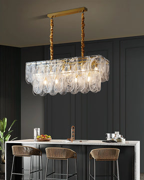 Nason Brass Chandelier