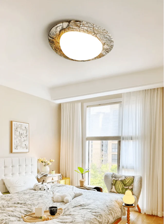 Ayla crack marble Ceiling Lights