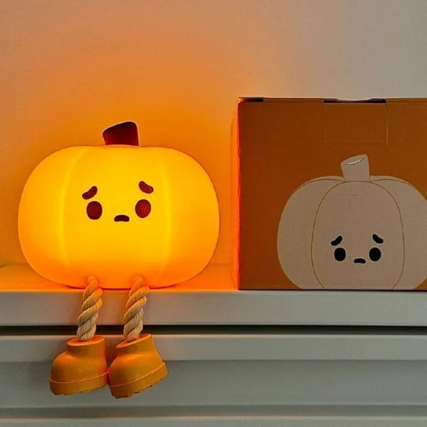 Halloween Sad Little Pumpkin Led Table Night Lamp S194