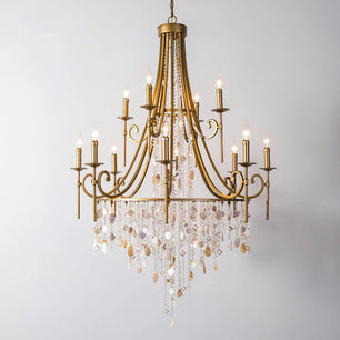 Tatum Lux Shell Chandelier