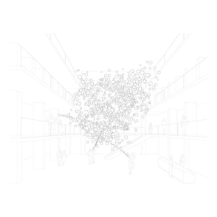 Bubble Cluster Bespoken Chandelier