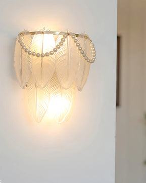 Feather Pearl Wall Lamp