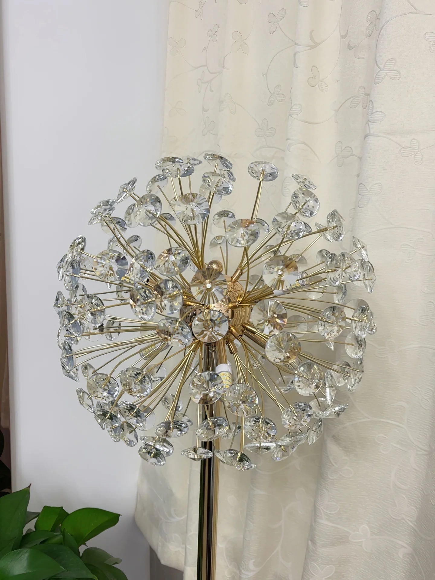 Crystal Dandelion Floor Lamp