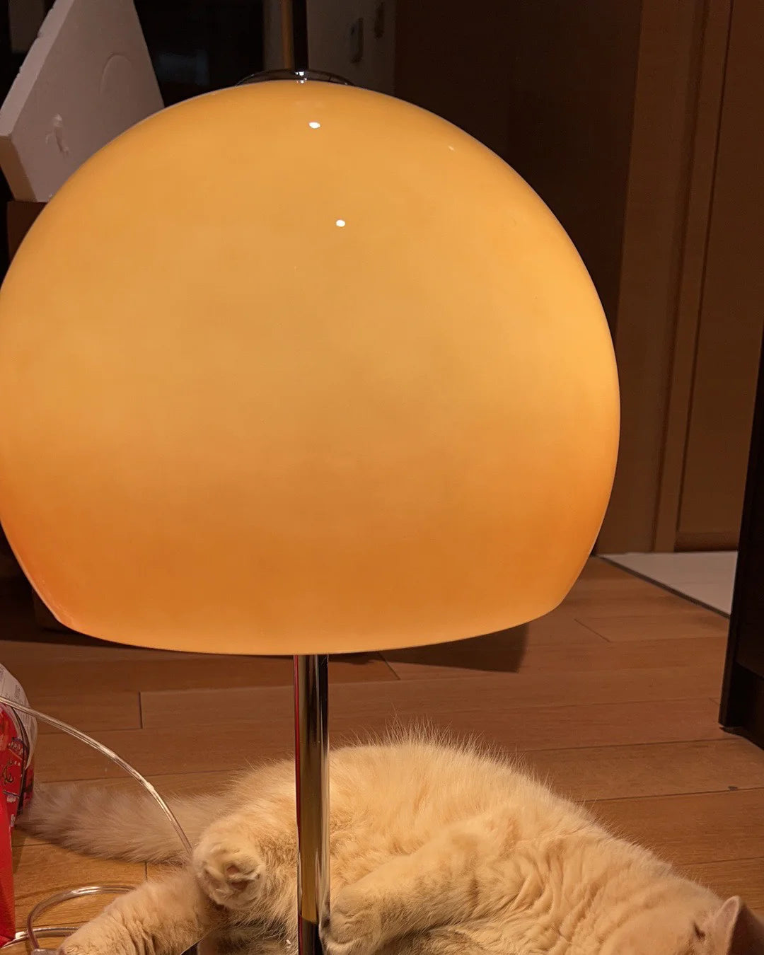 Mushroom Brown Table Lamp