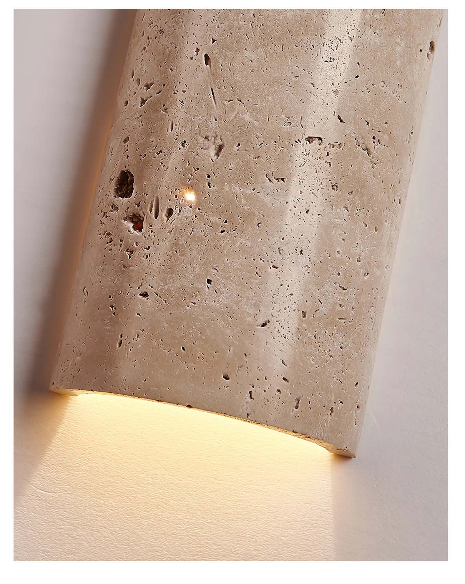 Lina Travertine Wall Light