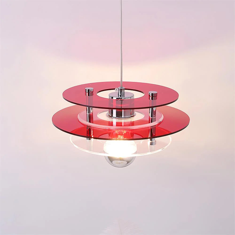 Triple Disc Pendant Light