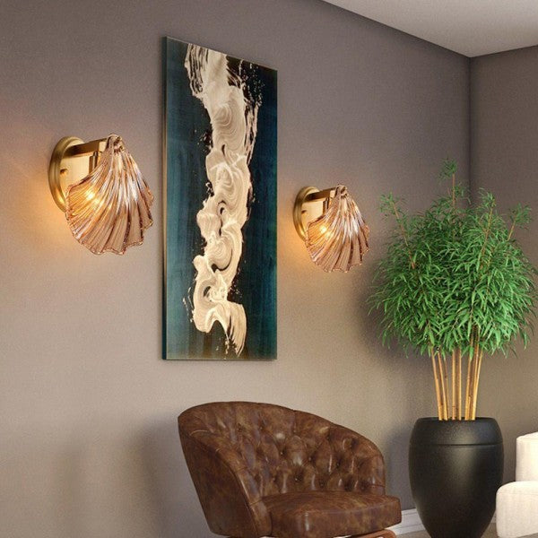 Shell Wall Light