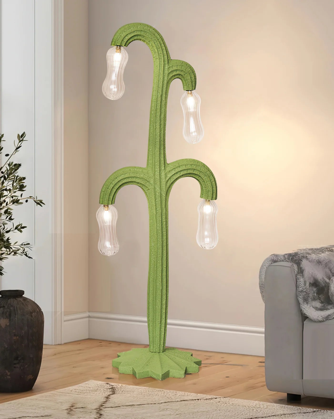 floor lamps for indoor plants Cactus Floor Lamp
