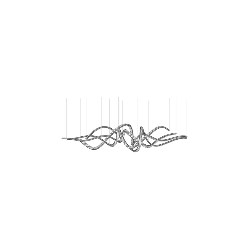 Spiral Customized Chandelier