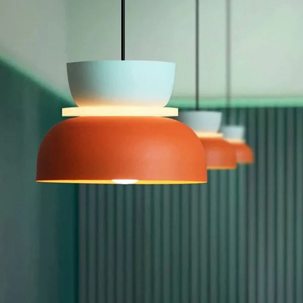 MACRI Color Block Nordic Pendant Light for Living Room