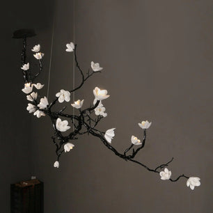 Ceramic Flower Chandelier
