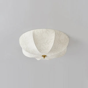 Orchid Fabric Ceiling Lamp