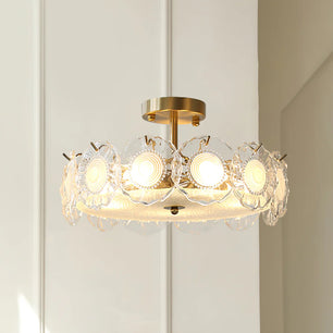 Pobllem Glass Ceiling Lamp