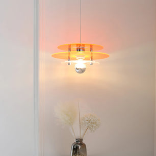 Triple Disc Pendant Light