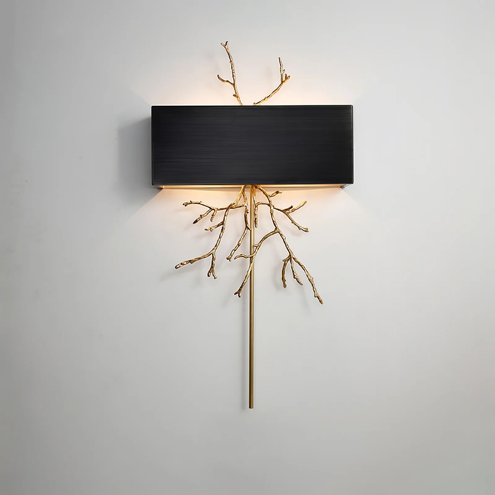 Brass Branch Wall Lamp