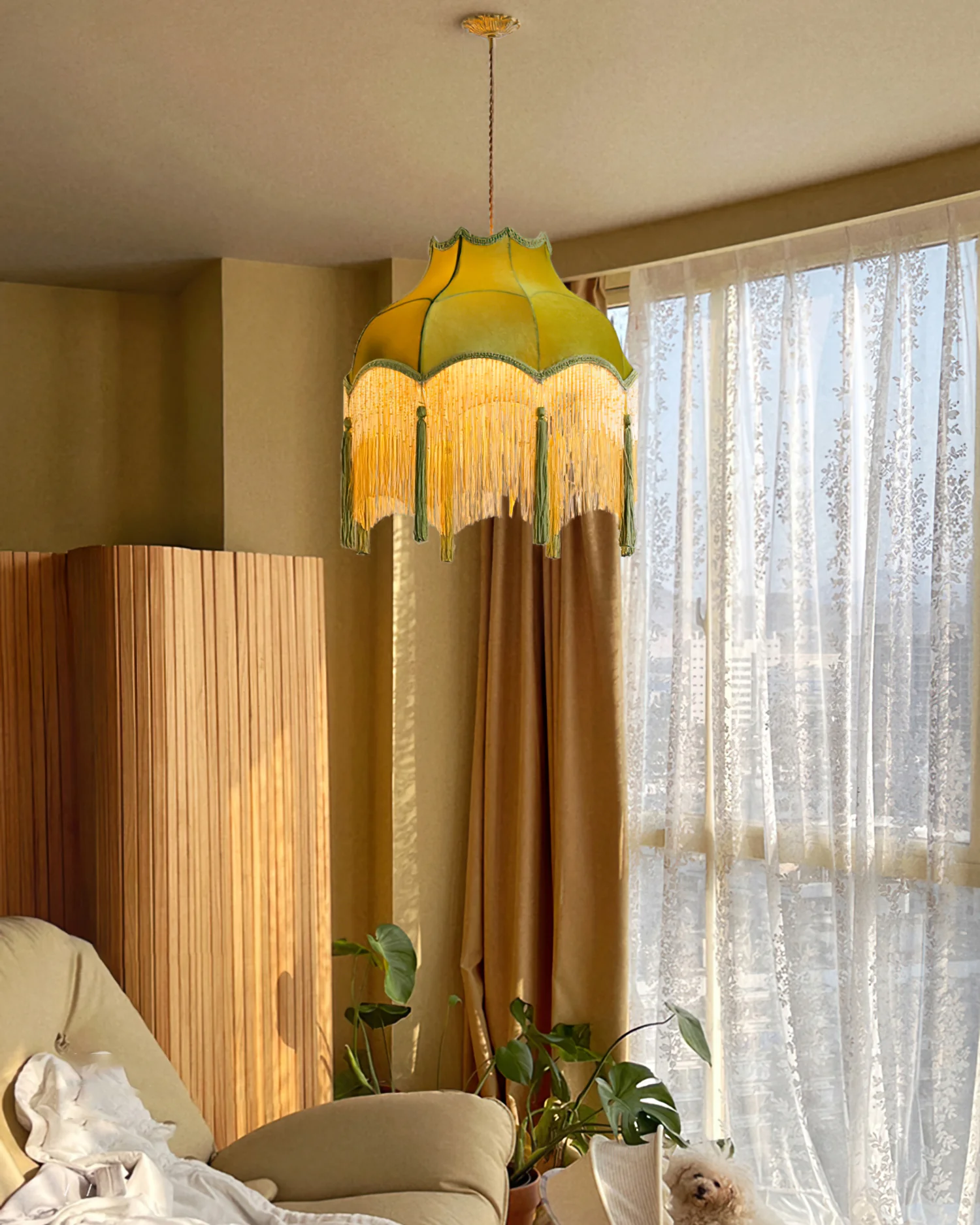 Hadley Fabric Pendant Lamp
