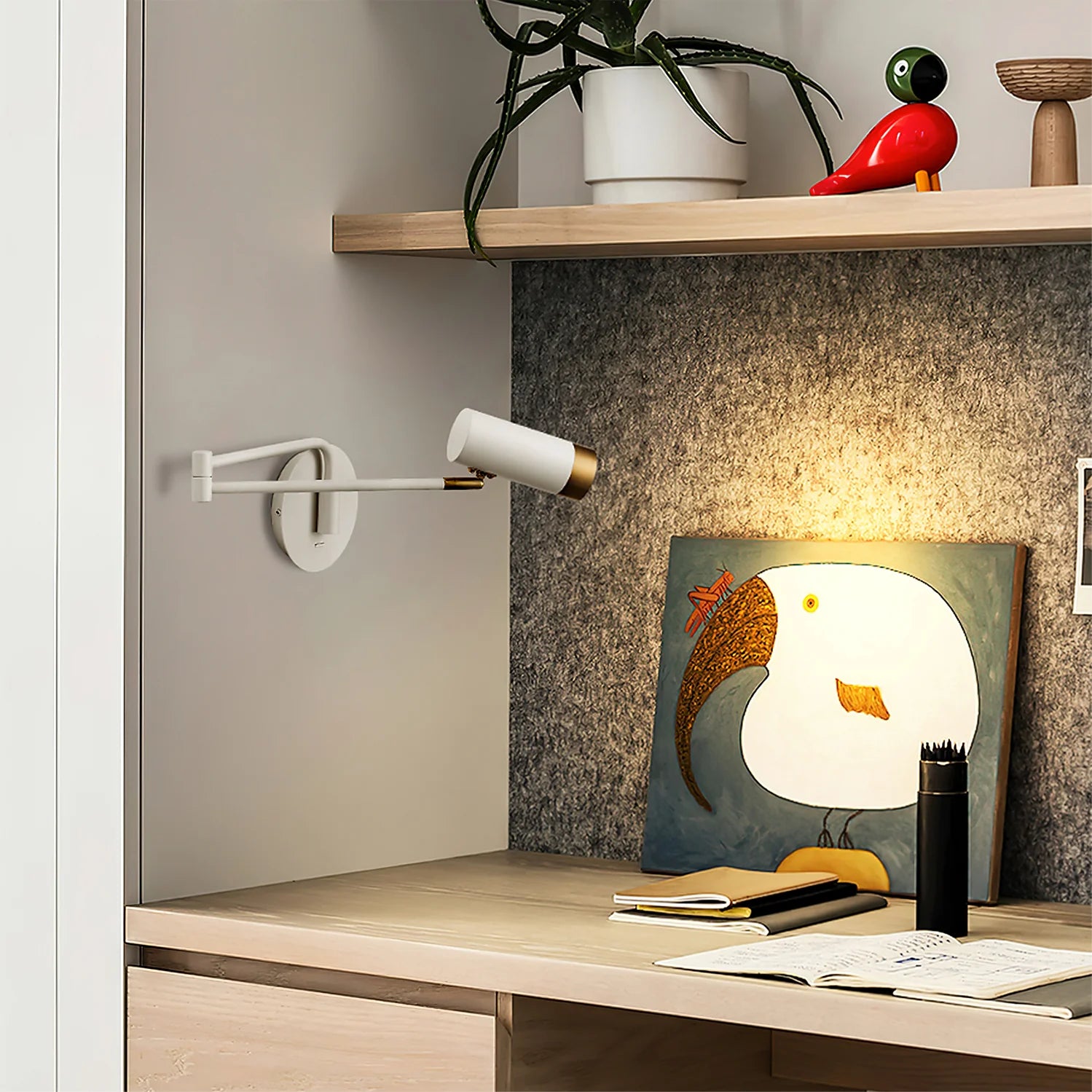 Fumi Swing Wall Lamp