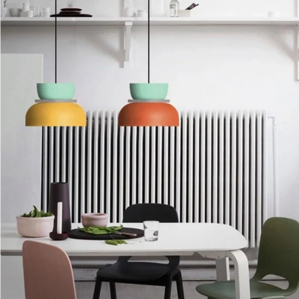 MACRI Color Block Nordic Pendant Light for Living Room – Malane Lighting