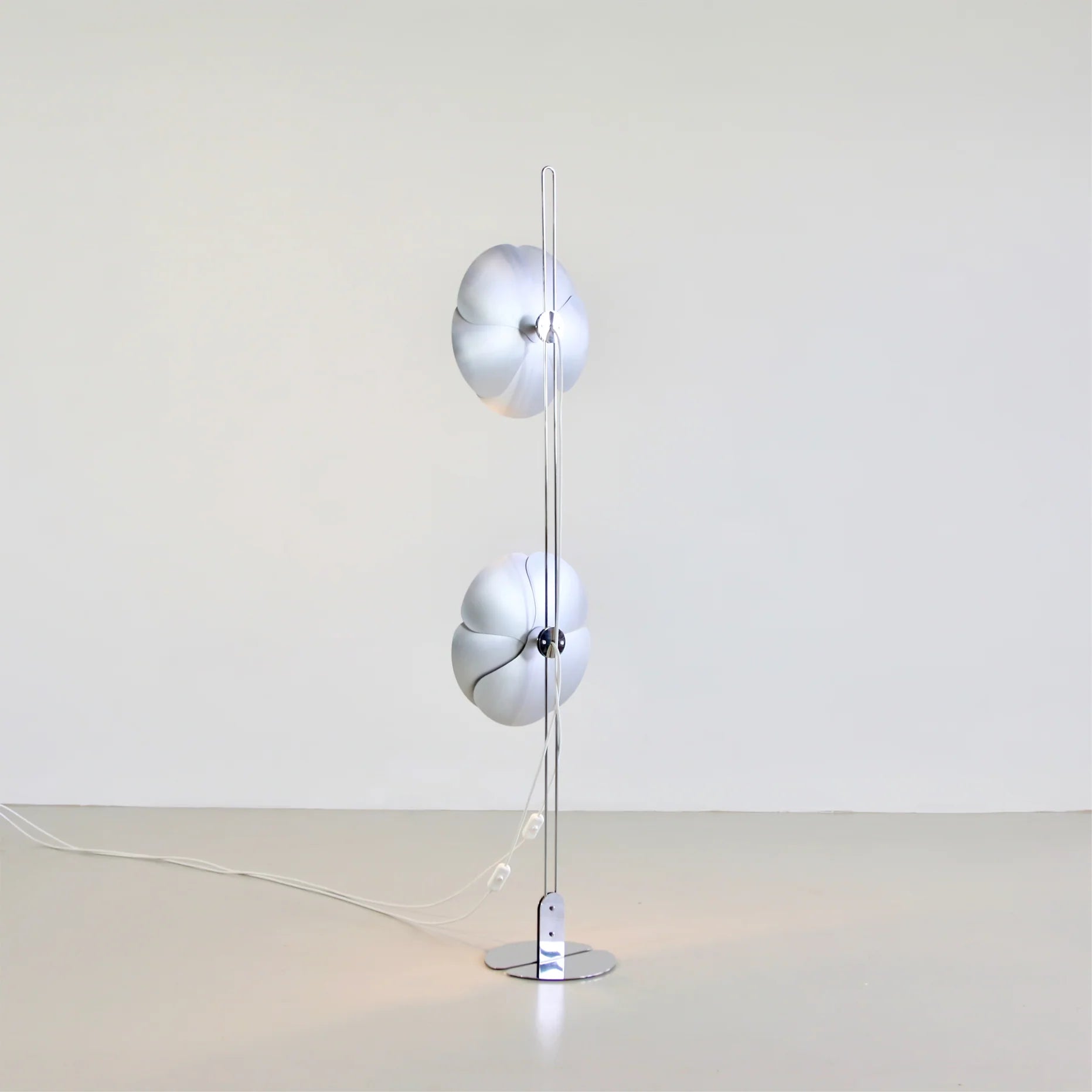 Flower Silver Floor Lamp