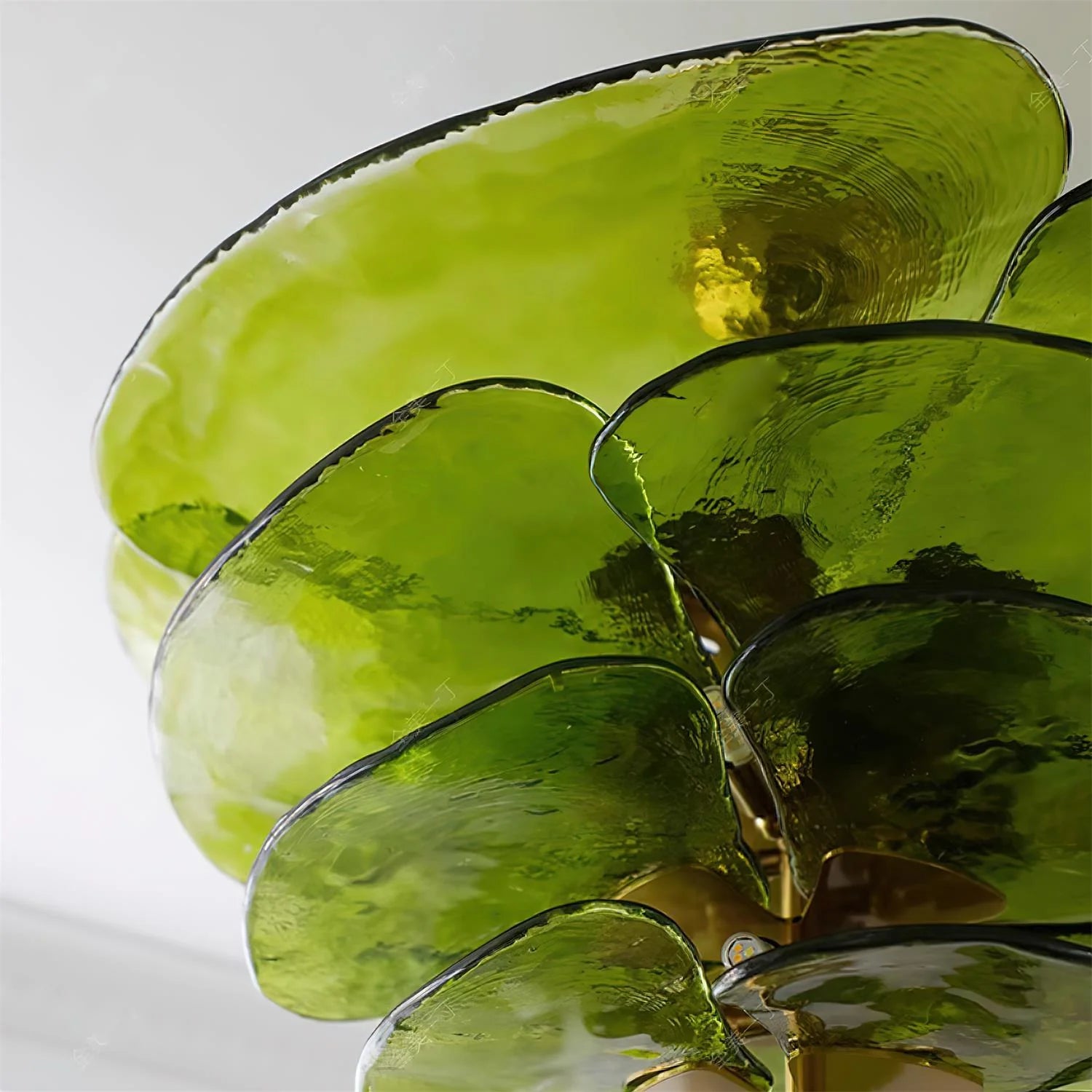 Lotus Leaf Murano Chandelier