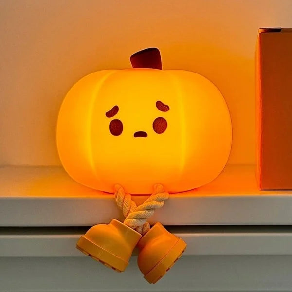 Halloween Sad Little Pumpkin Led Table Night Lamp S194