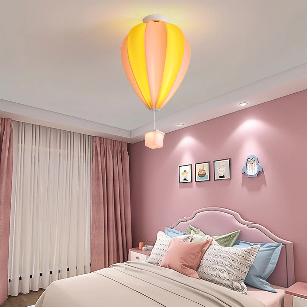 Rainbow Hot Air Balloon Ceiling Lamp