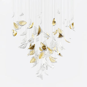 Floating Leaves Chandelier