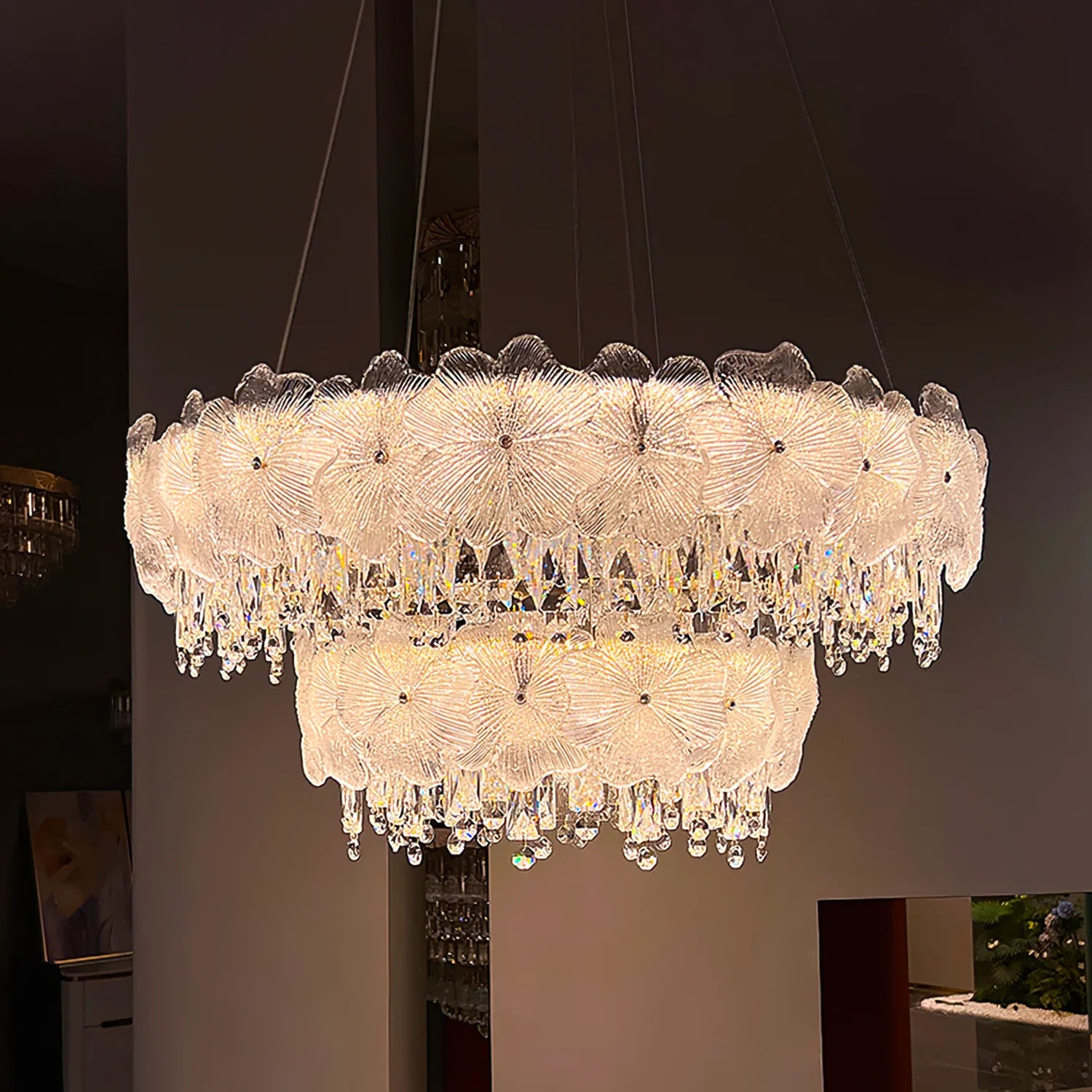 Atlas Crystal Chandelier